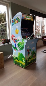 A-G 26 LCD arcade met 4500 GAMES 'SUPER MARIO' + LED verlichting met afstandsbediening 4
