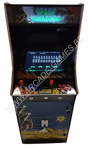 A-G 20.5 LCD arcade met 3500 GAMES 'SPACE INVADER' 13