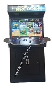 A-G 32 LCD met 4500 GAMES "CARRE" 4 PLAYER 3