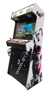 A-G 32 LCD arcade met 4500 GAMES + 2 LIGHTGUNS BATMAN + LED 2