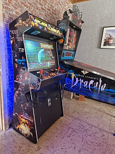 A-G 32 LCD arcade met 4500 GAMES + 2 LIGHTGUNS NP 1