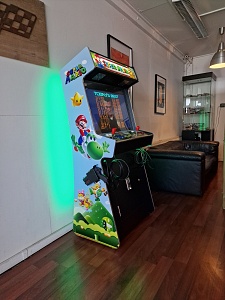 A-G 32 LCD arcade met 4500 GAMES + 2 LIGHTGUNS 'SUPER MARIO' 1