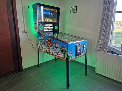 P-G 42 LCD PINBALL 1300 GAMES + JUKEBOX **MARIO** 3