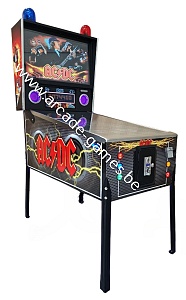 P-G 49" 4K PINBALL met 1300 games + Jukebox AC/DC 1