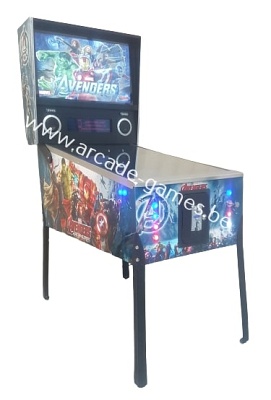 P-G 42 LCD PINBALL 1300 GAMES + JUKEBOX **AVENGERS**