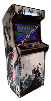 A-G 27 LCD arcade met 12800 GAMES 'BATMAN' + LED verlichting met afstandsbediening