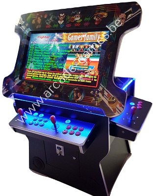 A-G 27'LCD arcade met 12800 GAMES 'LIFT UP COCKTAIL TABLE'