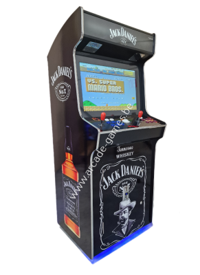 A-G 27 LCD arcade met 12800 GAMES 'JACK DANIELS' + LED verlichting met afstandsbediening