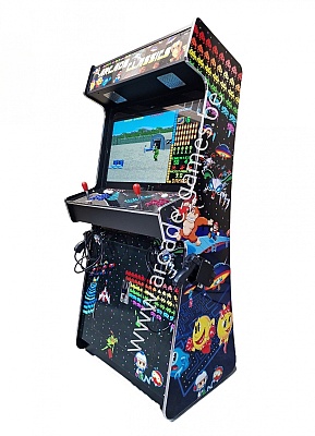 A-G 32 LCD arcade met 12800 GAMES + 2 LIGHTGUNS + LED ARCADE CLASSIC