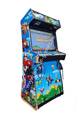 A-G 32 LCD arcade met 12800 GAMES + 2 LIGHTGUNS + LED 'SUPER MARIO'