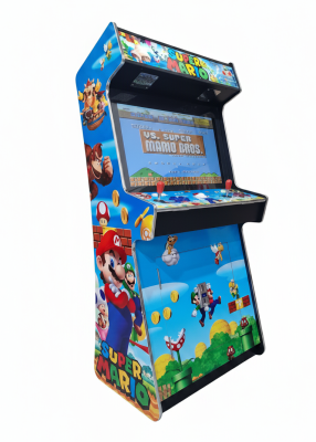 A-G 32 LCD arcade met 12800 GAMES SLIM CASE 'SUPER MARIO' en LED verlichting + afstandsbediening