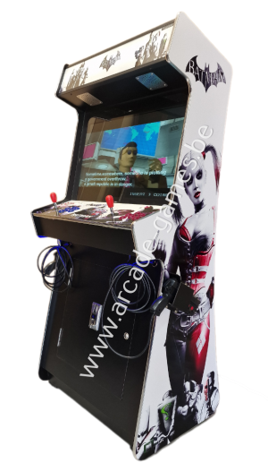 A-G 32 LCD arcade met 4500 GAMES + 2 LIGHTGUNS BATMAN + LED